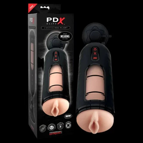 PDX Elite Vibrating Mega Milker