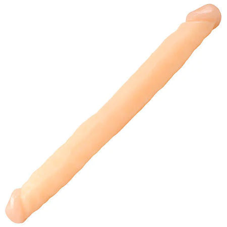 SO REAL REALISTIC DOUBLE DONG 13 INCH DOUBLE ENDED DILDO FLESH